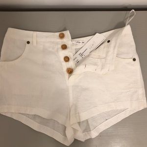 Cotton Linen Shorts